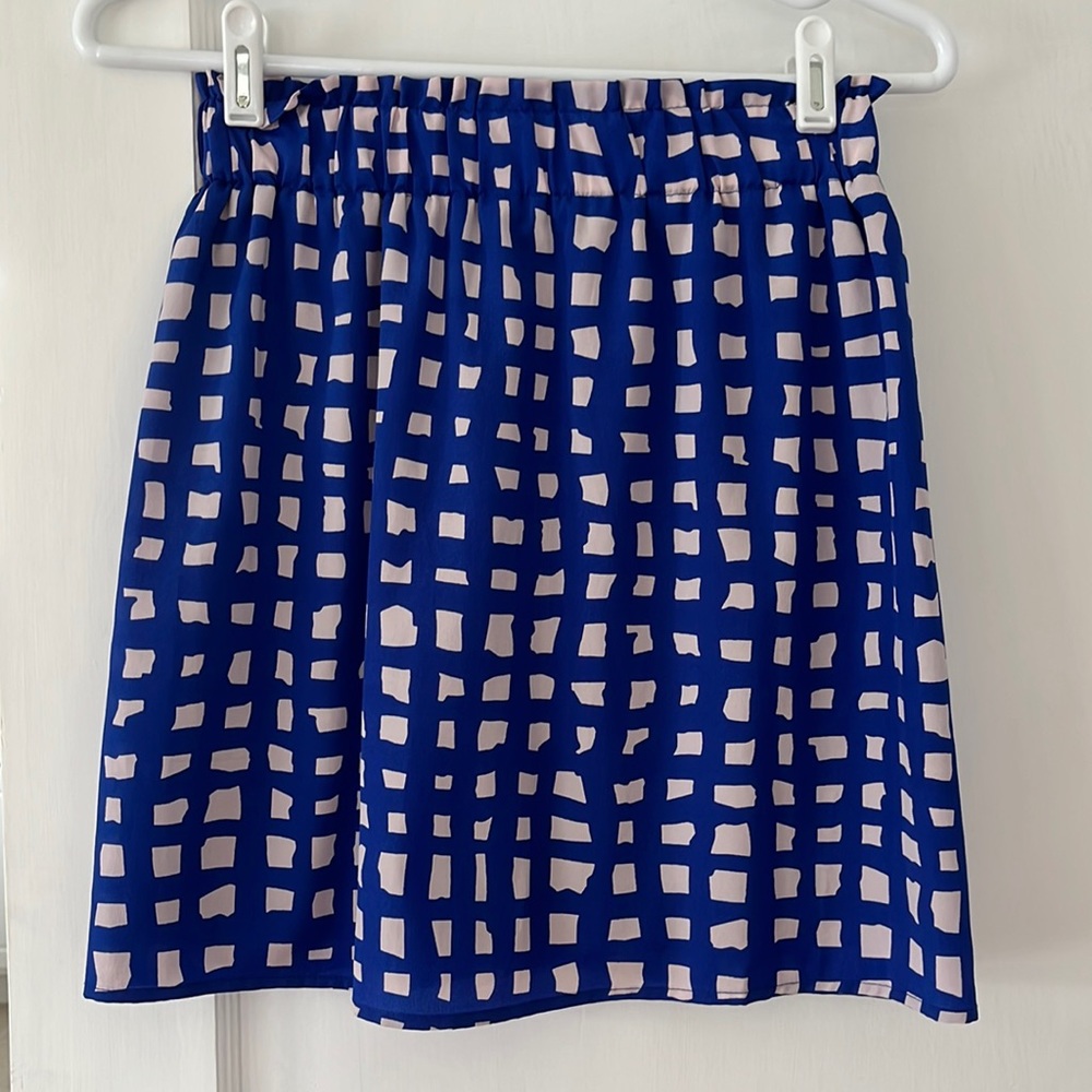 Francesca’s Collections Blue Mini Skirt